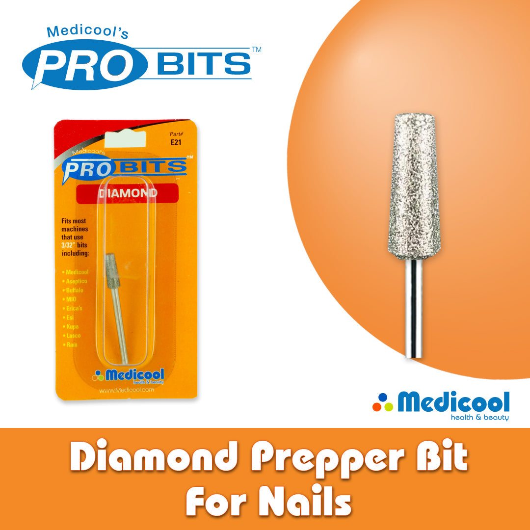 Diamond Prepper Bit for Nails - Medicool