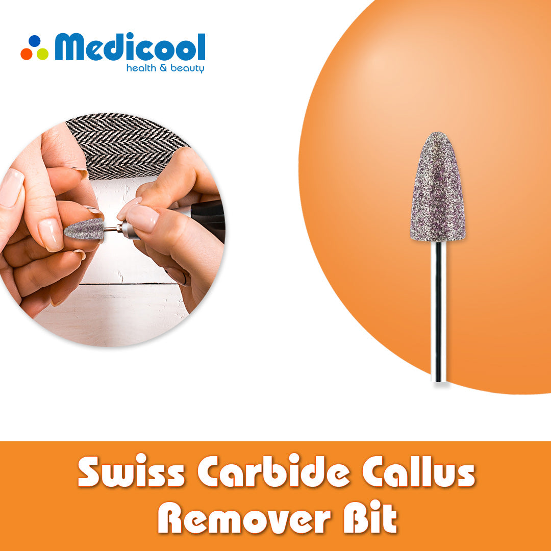 Swiss Carbide Callus Remover Bit for Nails - Medicool