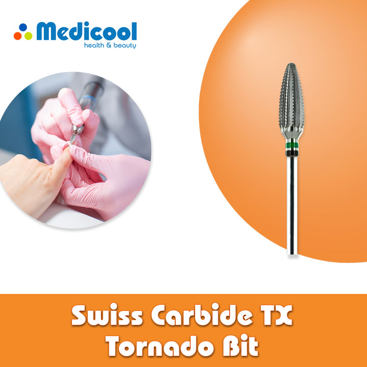 Swiss Carbide TX Tornado -CC50- for Nails - Medicool