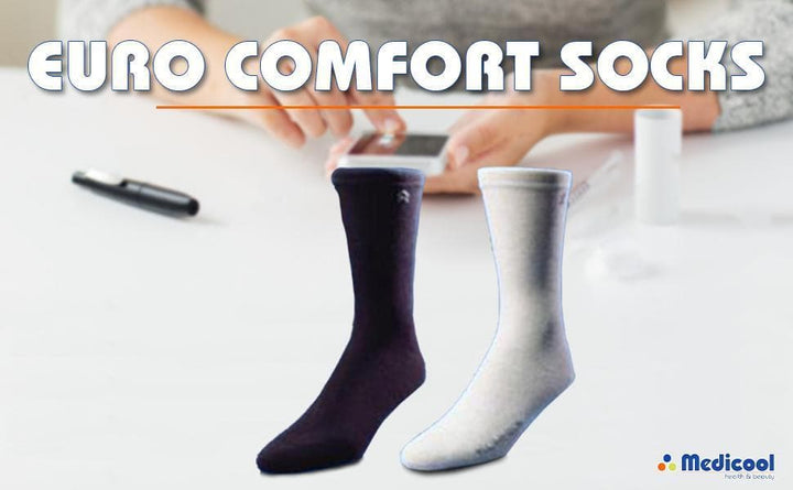 Euro Comfort Diabetic Socks - Medicool
