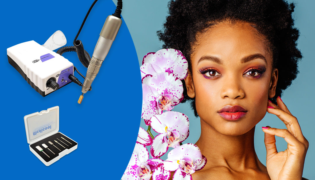 Electric Nail File Drill Kit for Professional and Home Use