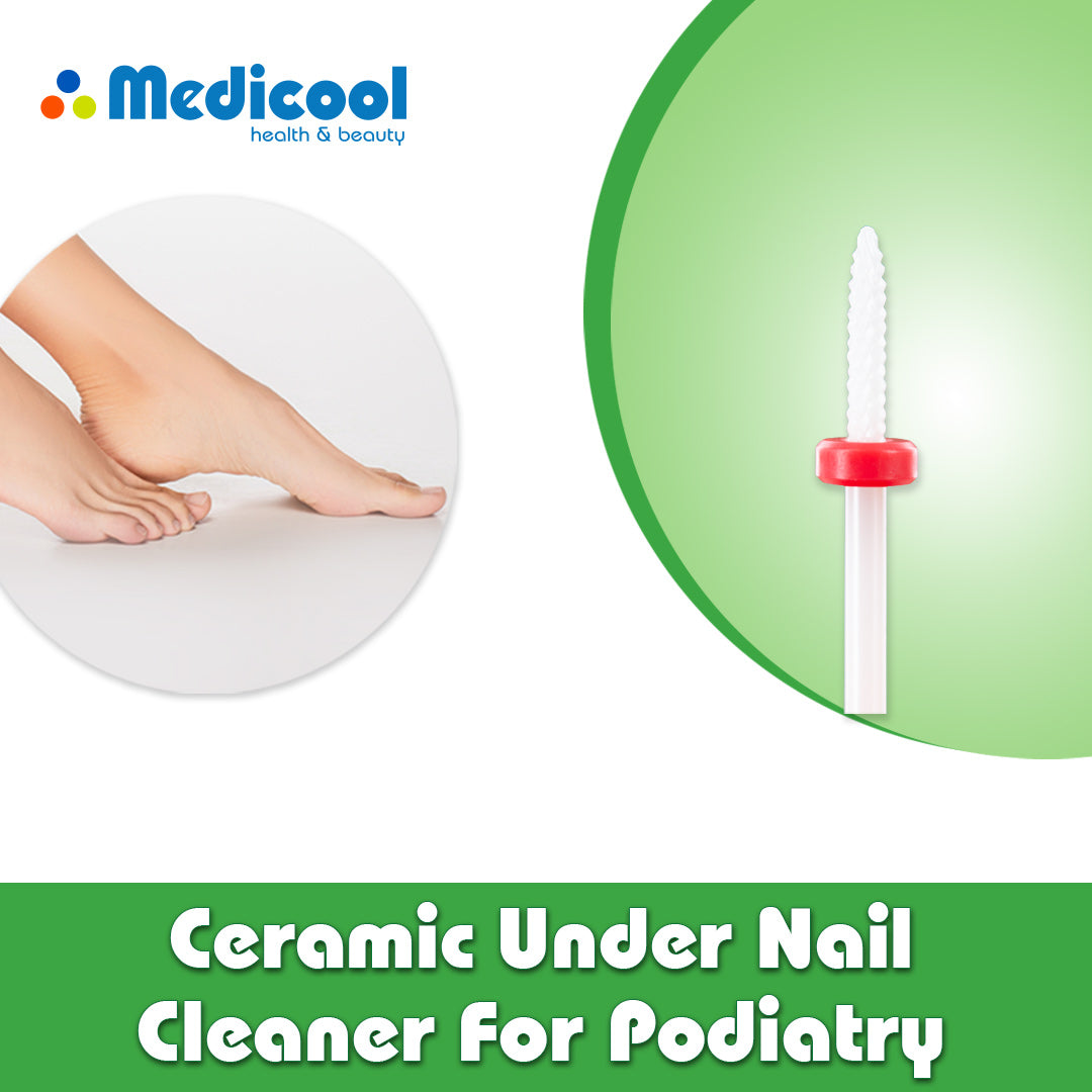 Ceramic Under Nail Cleaner for Podiatry - Medicool