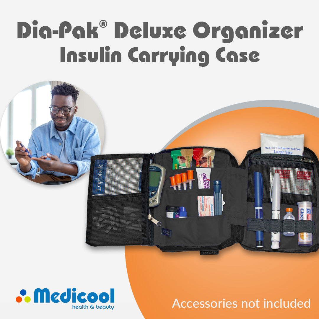 Dia-Pak® Deluxe Insulin Carrying Case and Diasox - Medicool