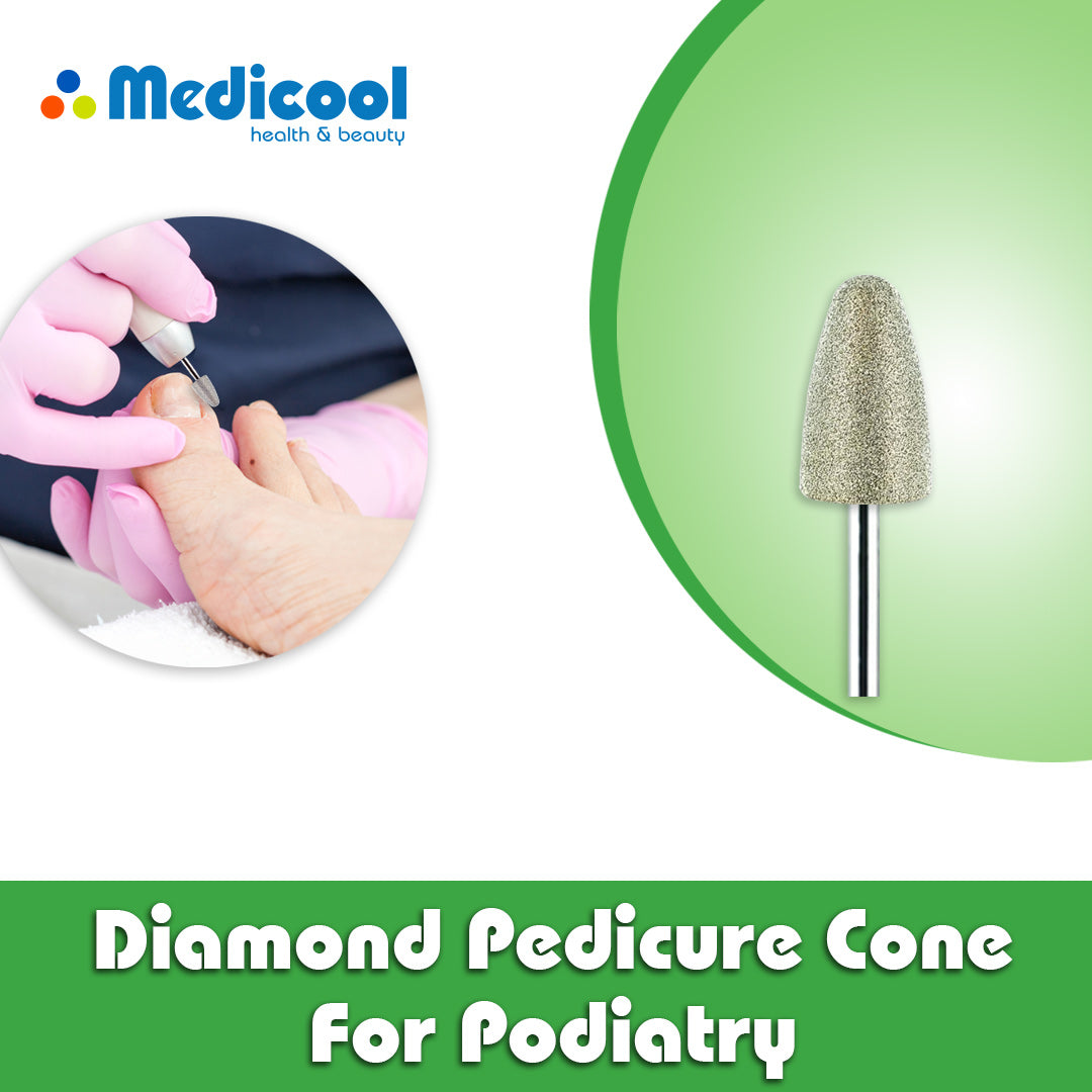 Diamond Pedicure Cone for Podiatry - Medicool