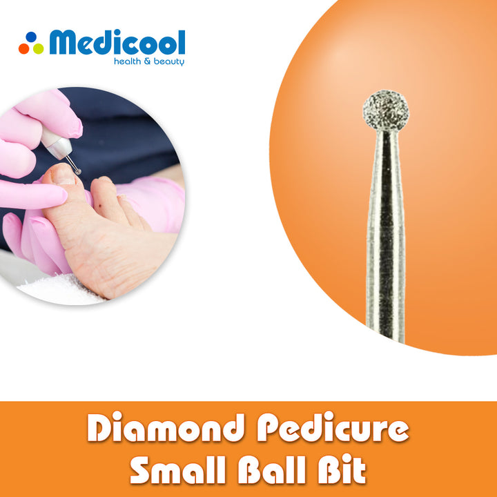Diamond Pedicure Small Ball Bit -B3- for Nails