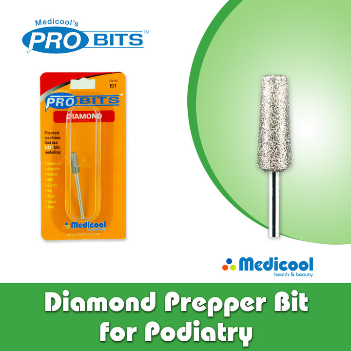 Diamond Prepper Bit for Podiatry - Medicool
