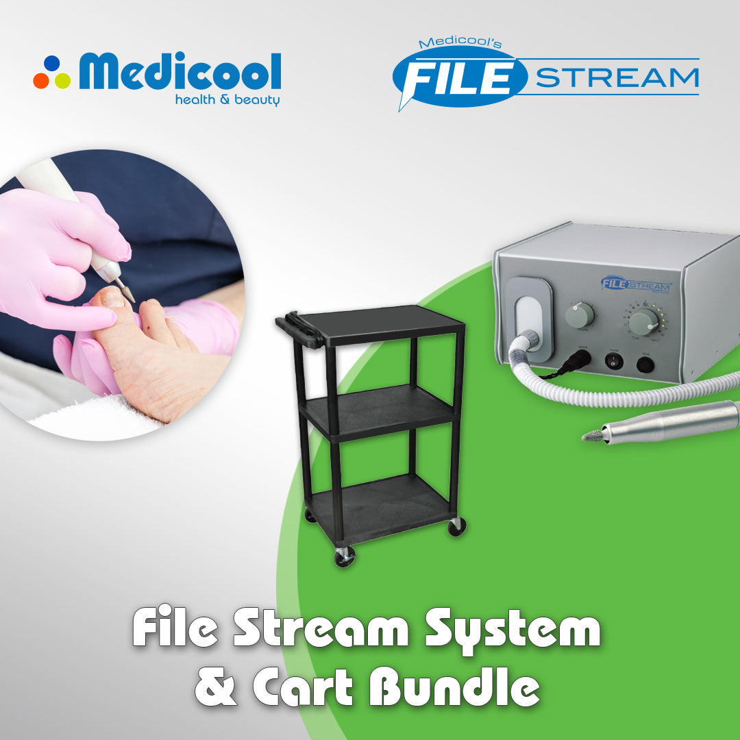 File Stream System and Podiatry Cart Bundle - Medicool