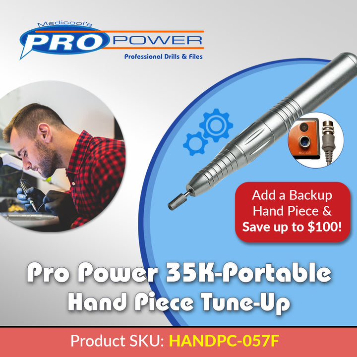 Hand Piece Tune-Up Service for Nail Drills