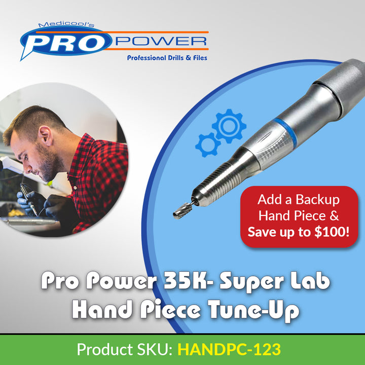 Hand Piece Tune-Up Service for Nail Drills