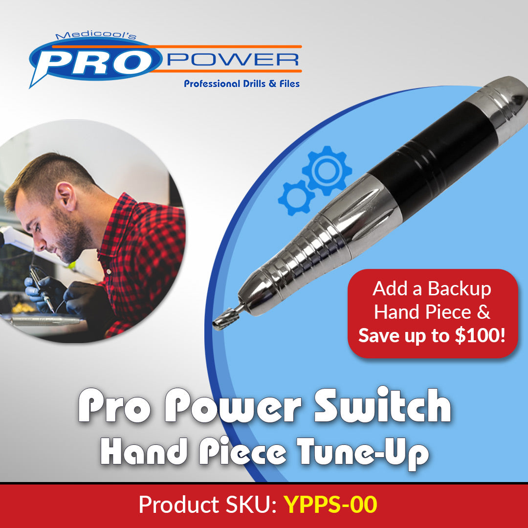 Hand Piece Tune-Up Service for Nail Drills