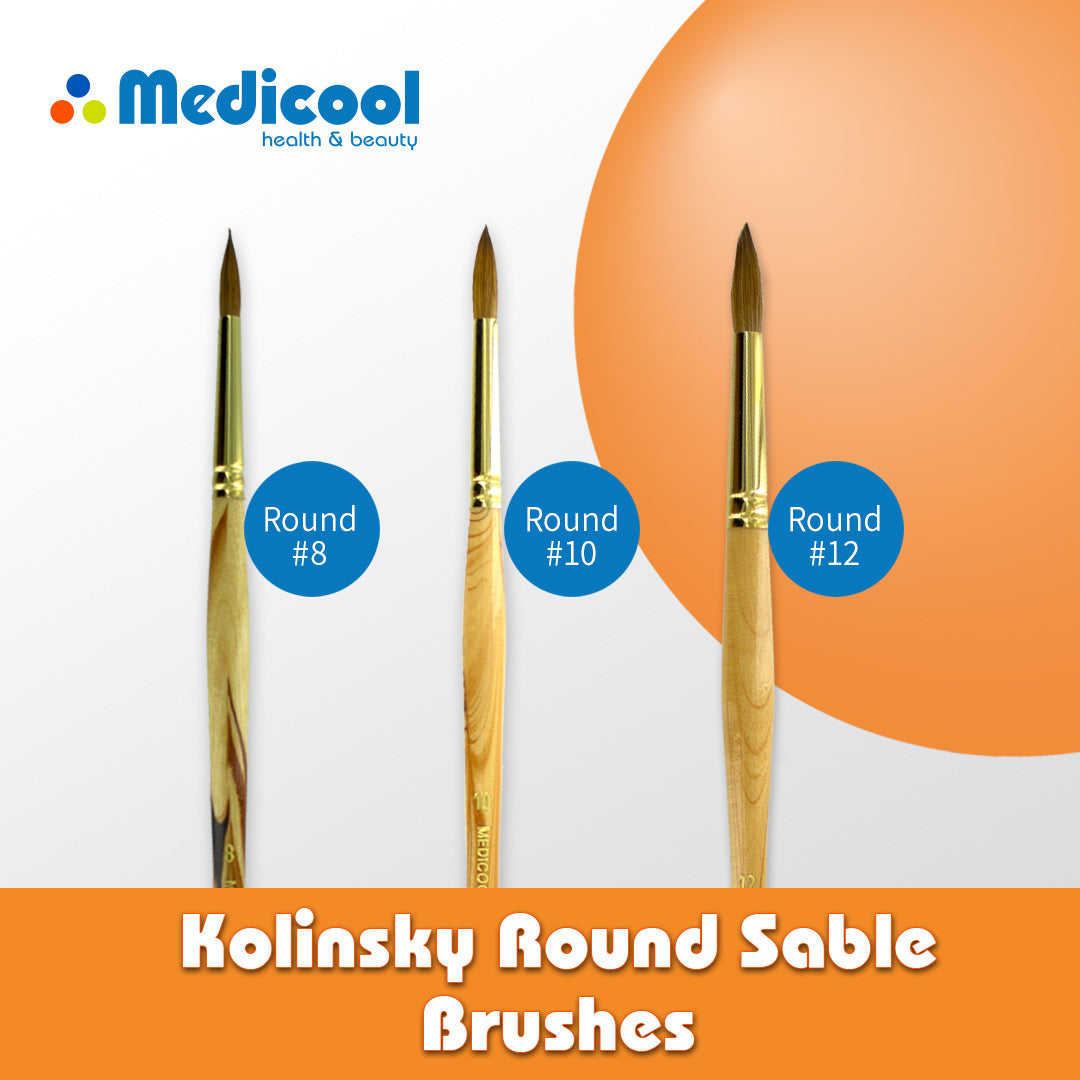 Kolinsky Round Sable Brushes