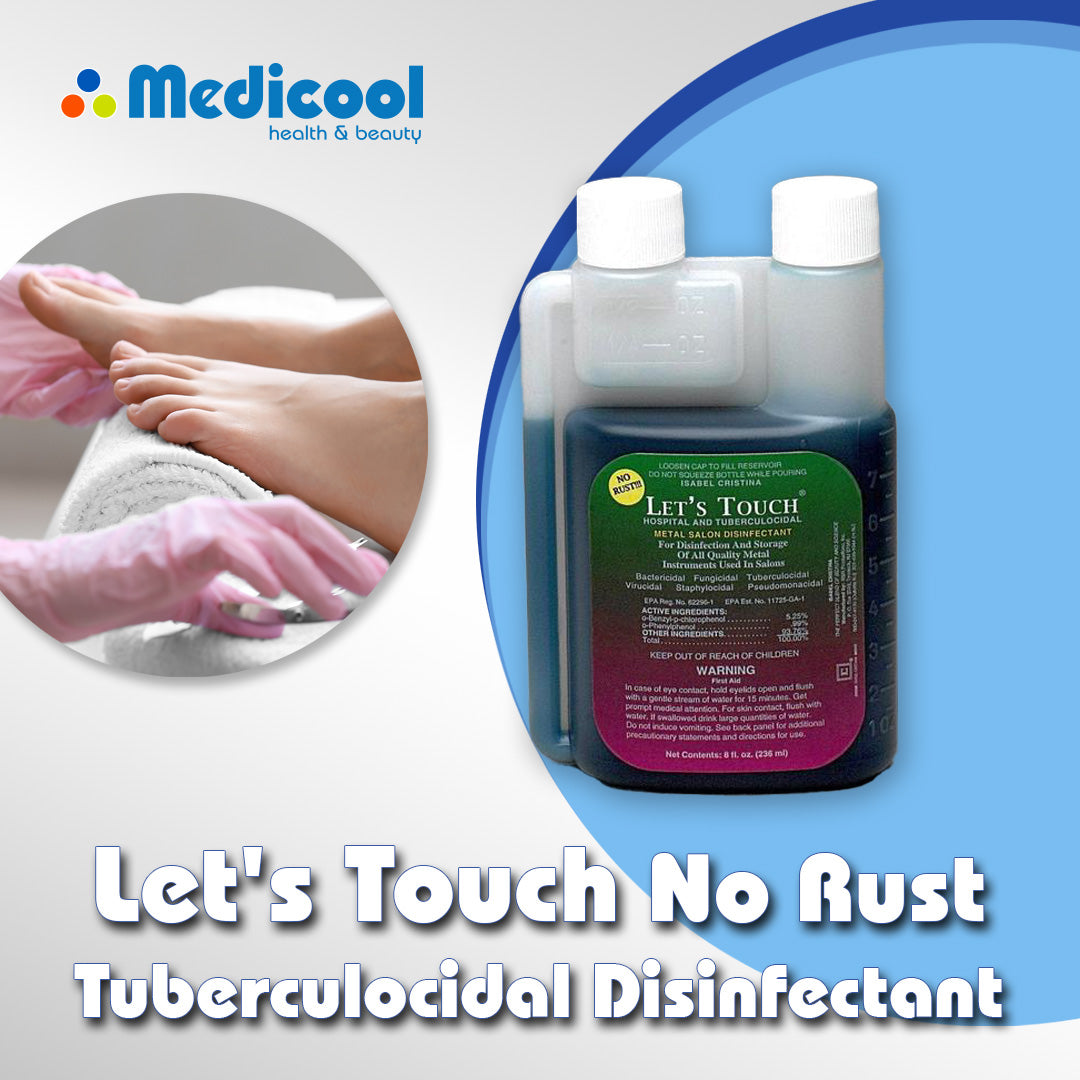 No Rust Tuberculocidal Disinfectant for Podiatry