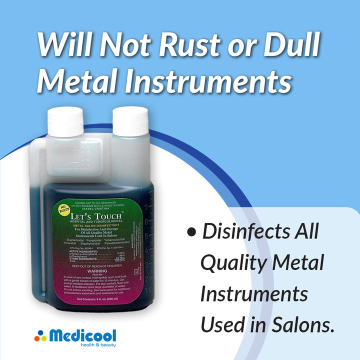 No Rust Tuberculocidal Disinfectant for Podiatry