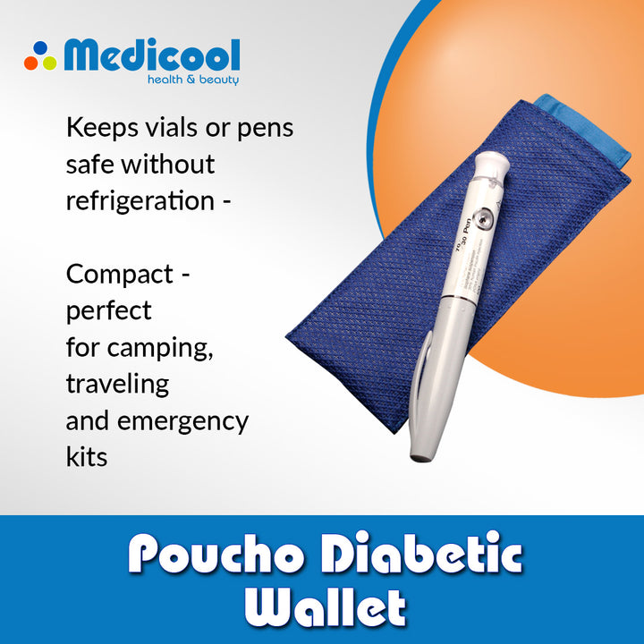 Daily Diabetic Organizer®+Poucho® Single Pen Bundle