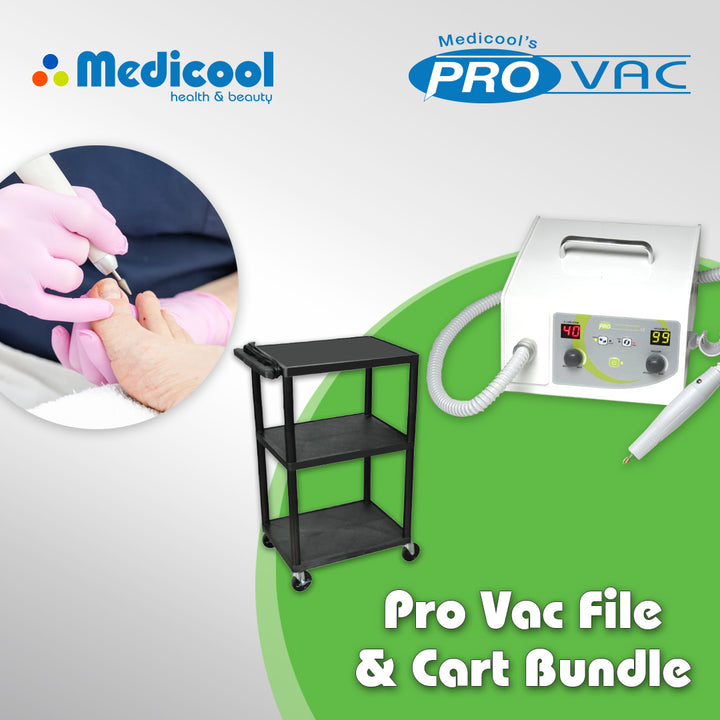 Pro Vac File® and Podiatry Cart Bundle - Medicool