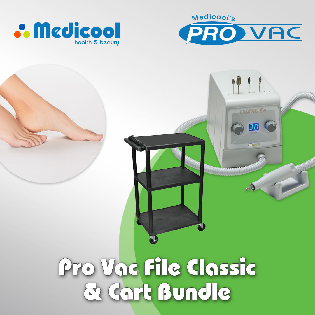 Pro Vac File® Classic and Podiatry Cart Bundle - Medicool