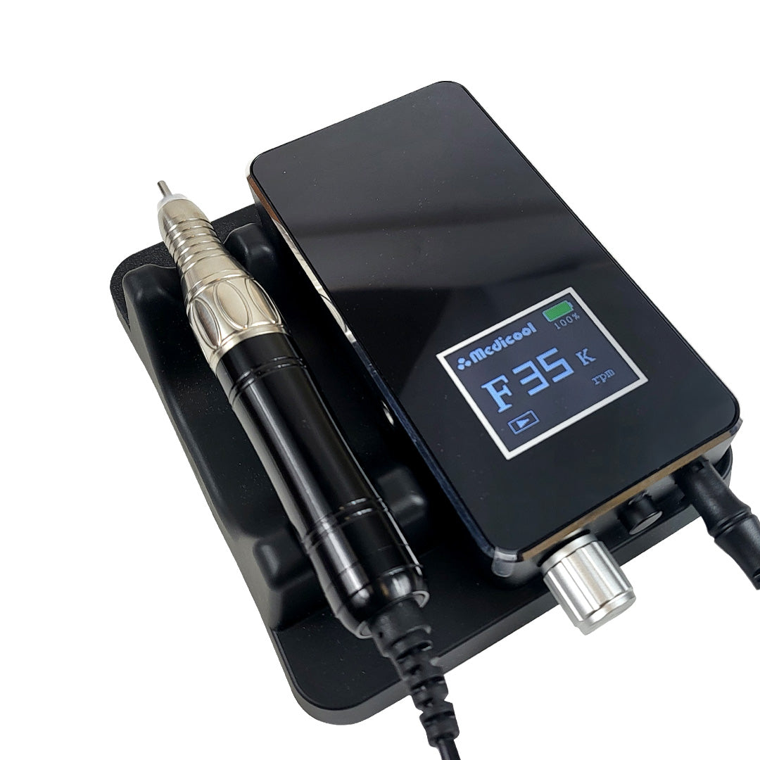 Pro Power Elite Professional Nail Drill - Portable or Desktop
