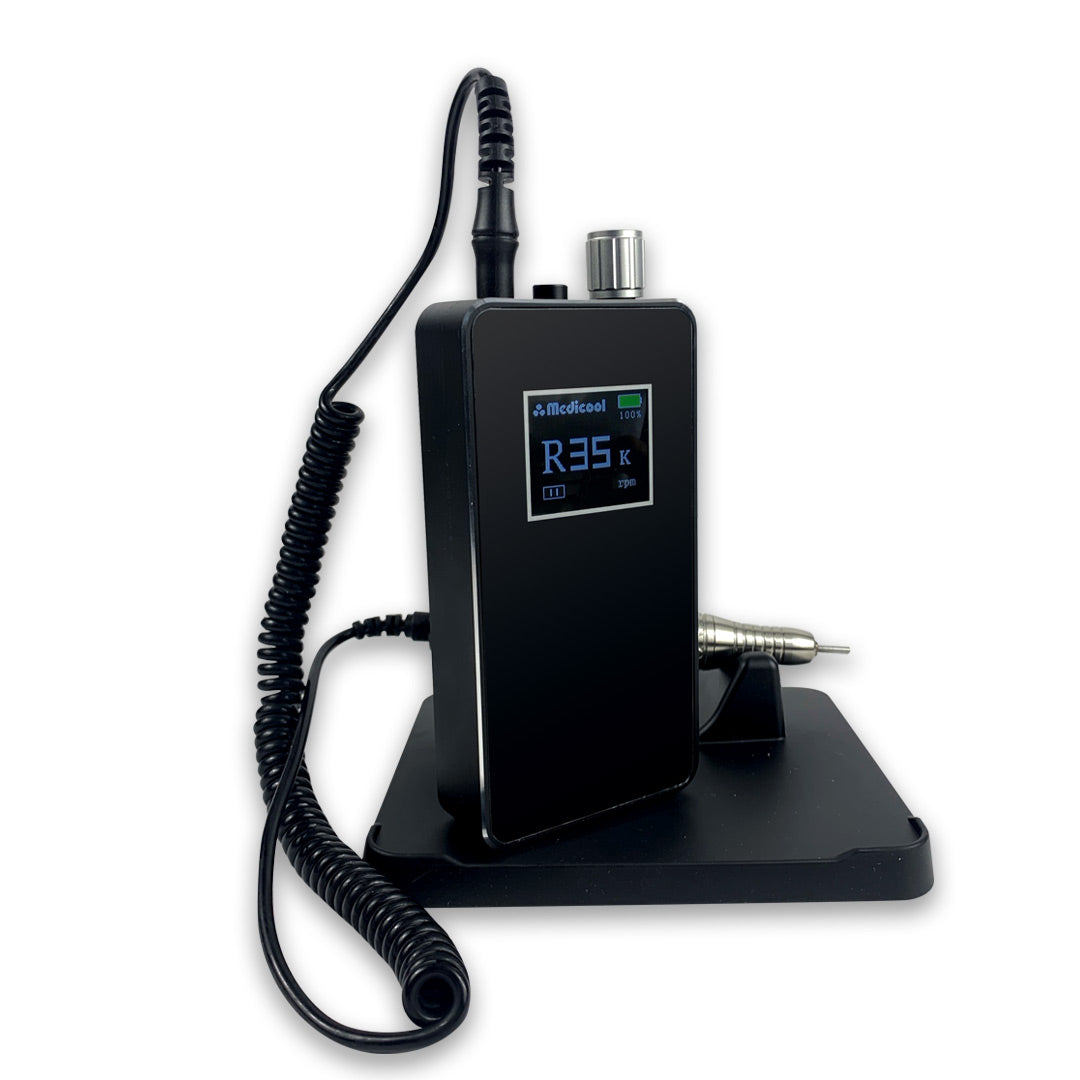 Pro Power Elite Professional Nail Drill - Portable or Desktop