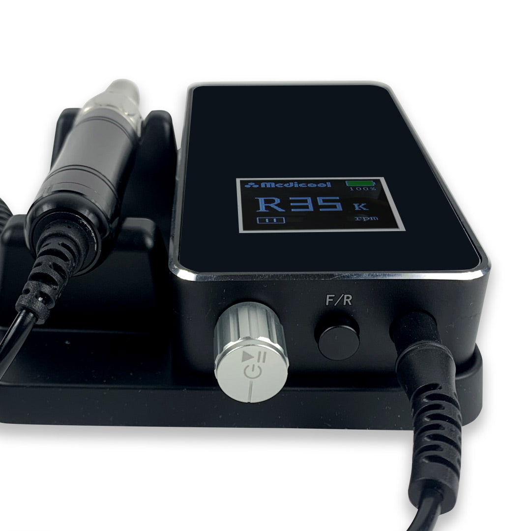 Pro Power Elite Professional Nail Drill - Portable or Desktop