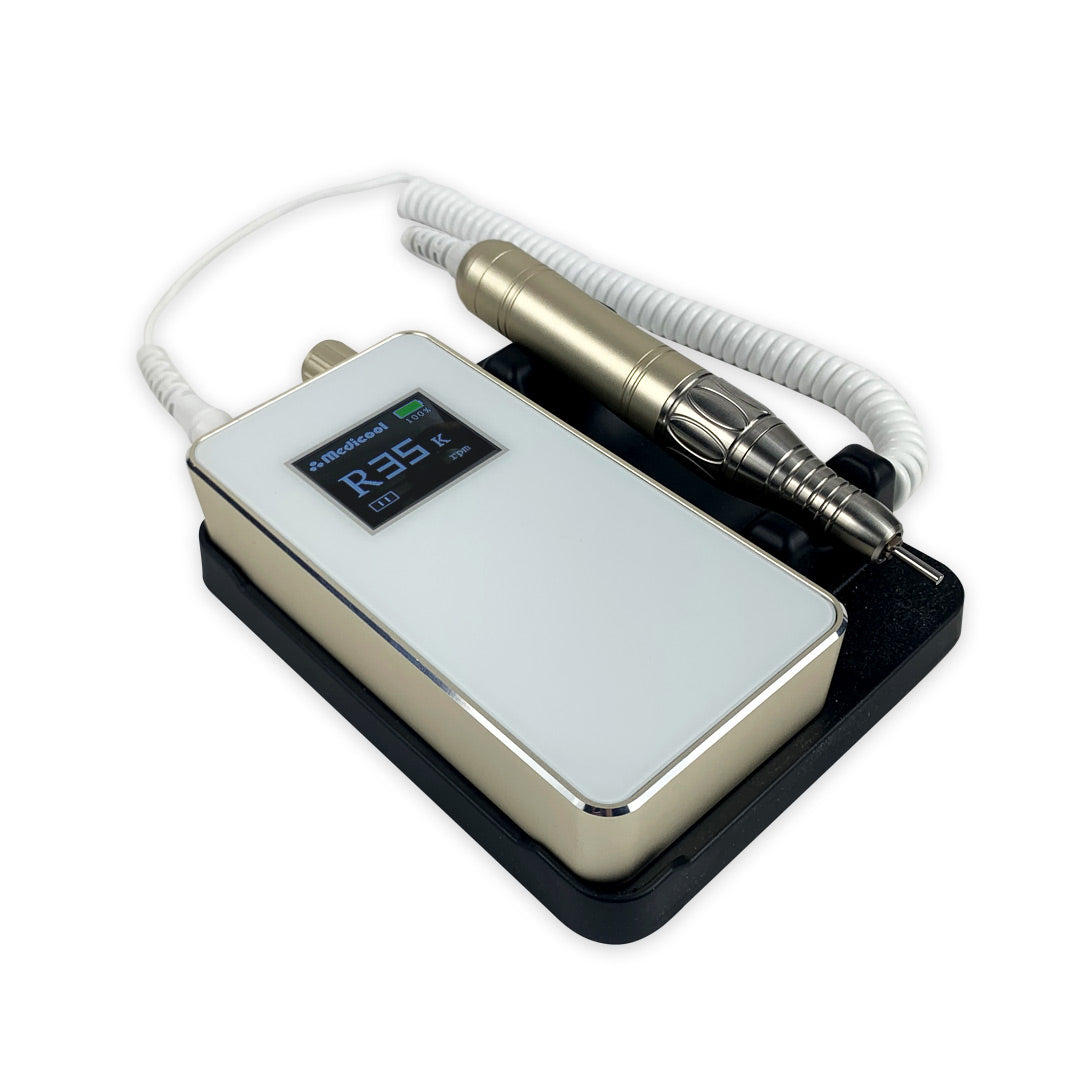 Pro Power Elite Professional Nail Drill - Portable or Desktop