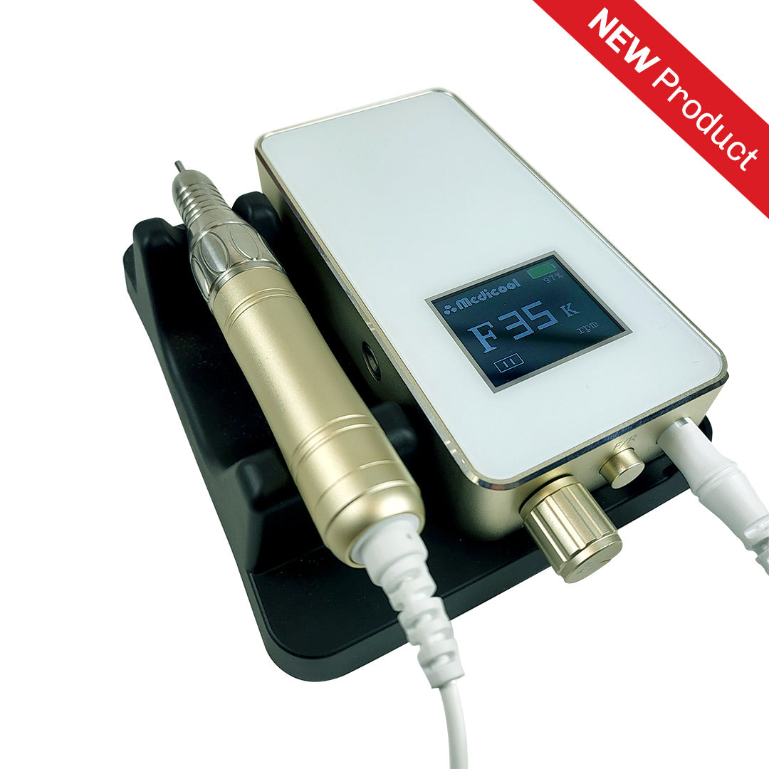 Pro Power Elite Professional Nail Drill - Portable or Desktop