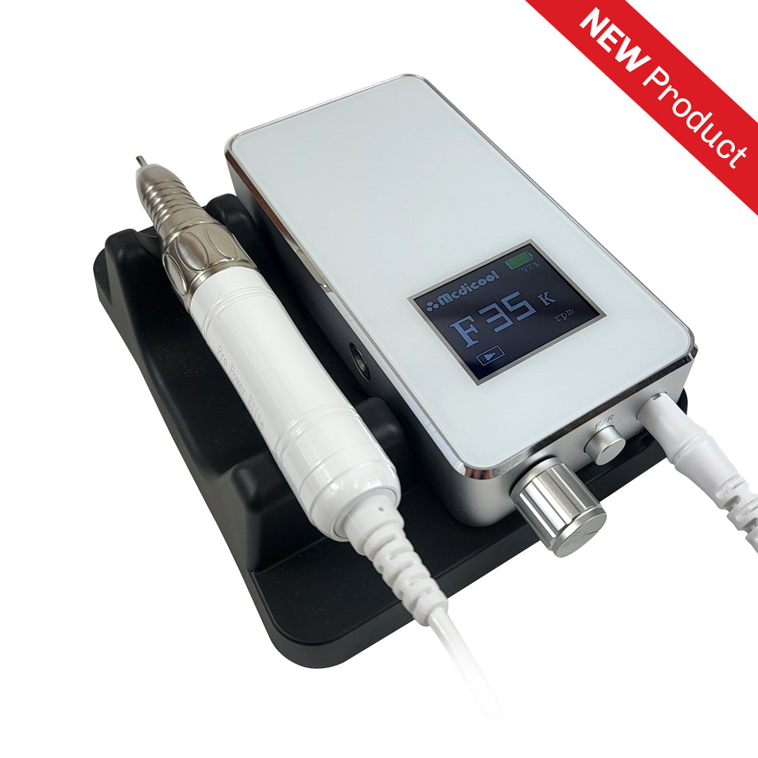 Pro Power Elite Professional Nail Drill - Portable or Desktop