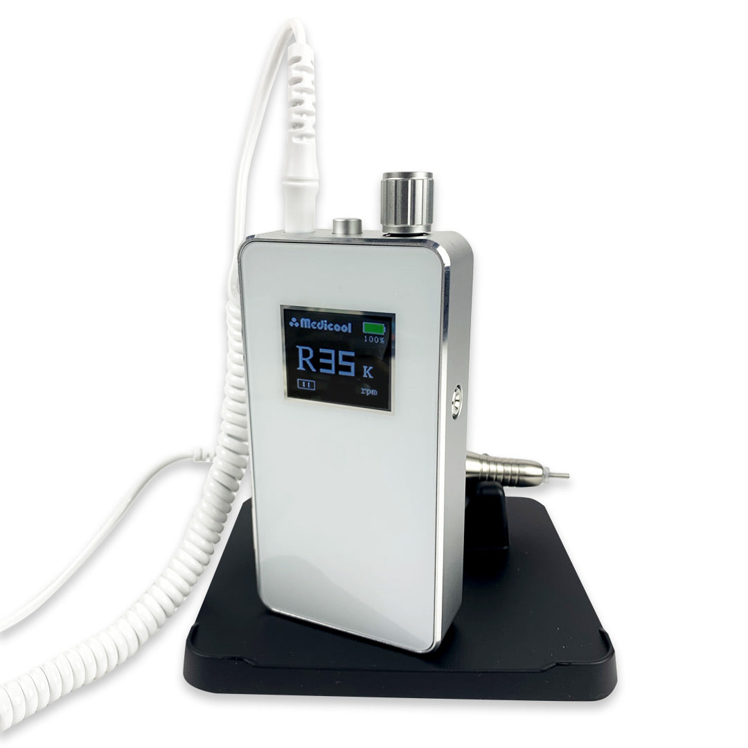 Pro Power Elite Professional Nail Drill - Portable or Desktop