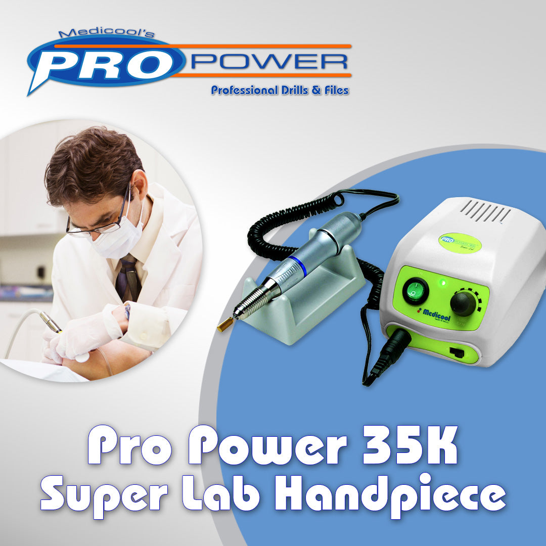 Pro Power® 35K Super Lab Bundle Handpiece - Medicool