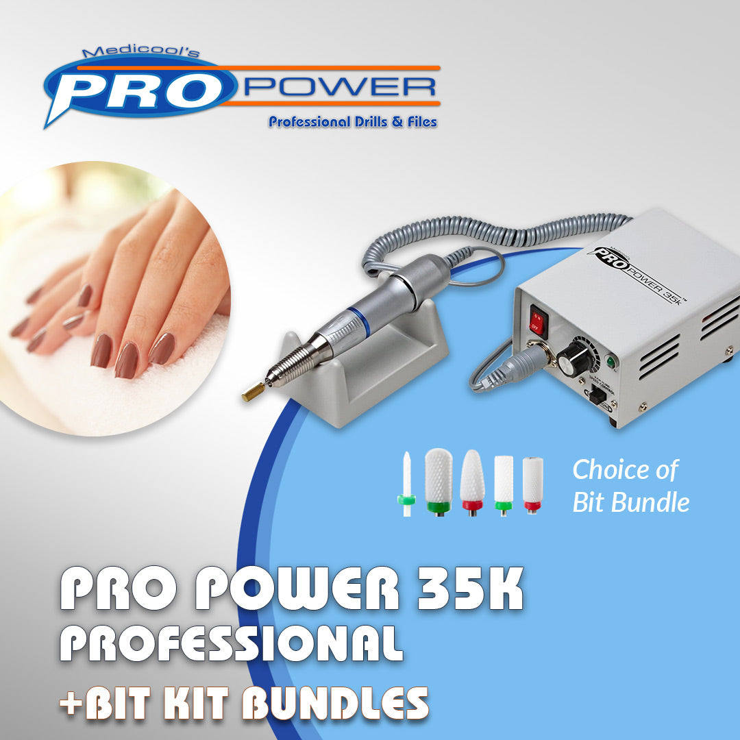 Pro Power 35k Electric File + Bit Bundles