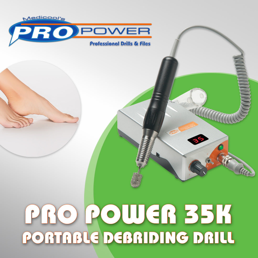 Pro Power® 35K Portable Plus Debriding Drill - Medicool