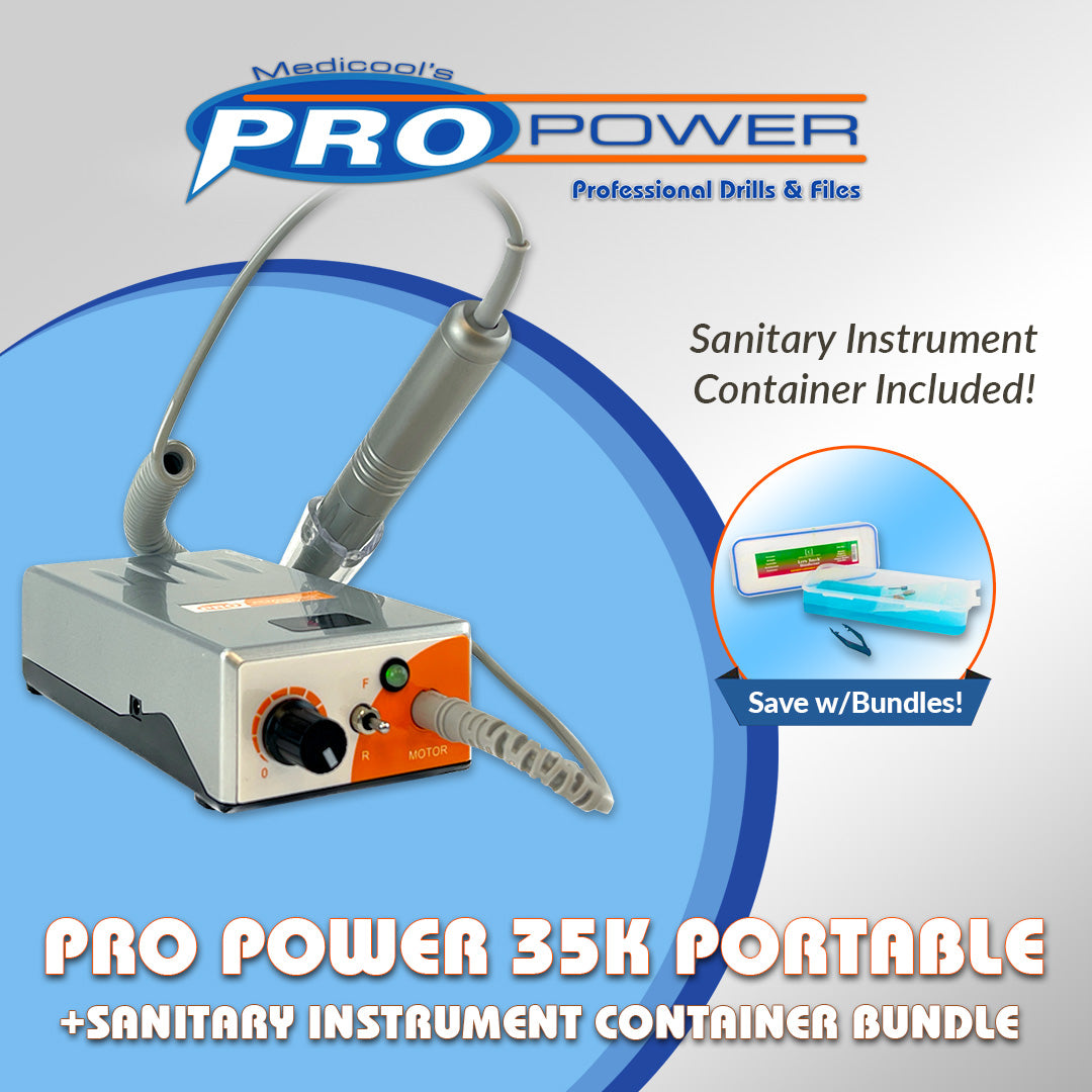 Pro Power® 35K Portable + Sanitary Instrument Container - Medicool