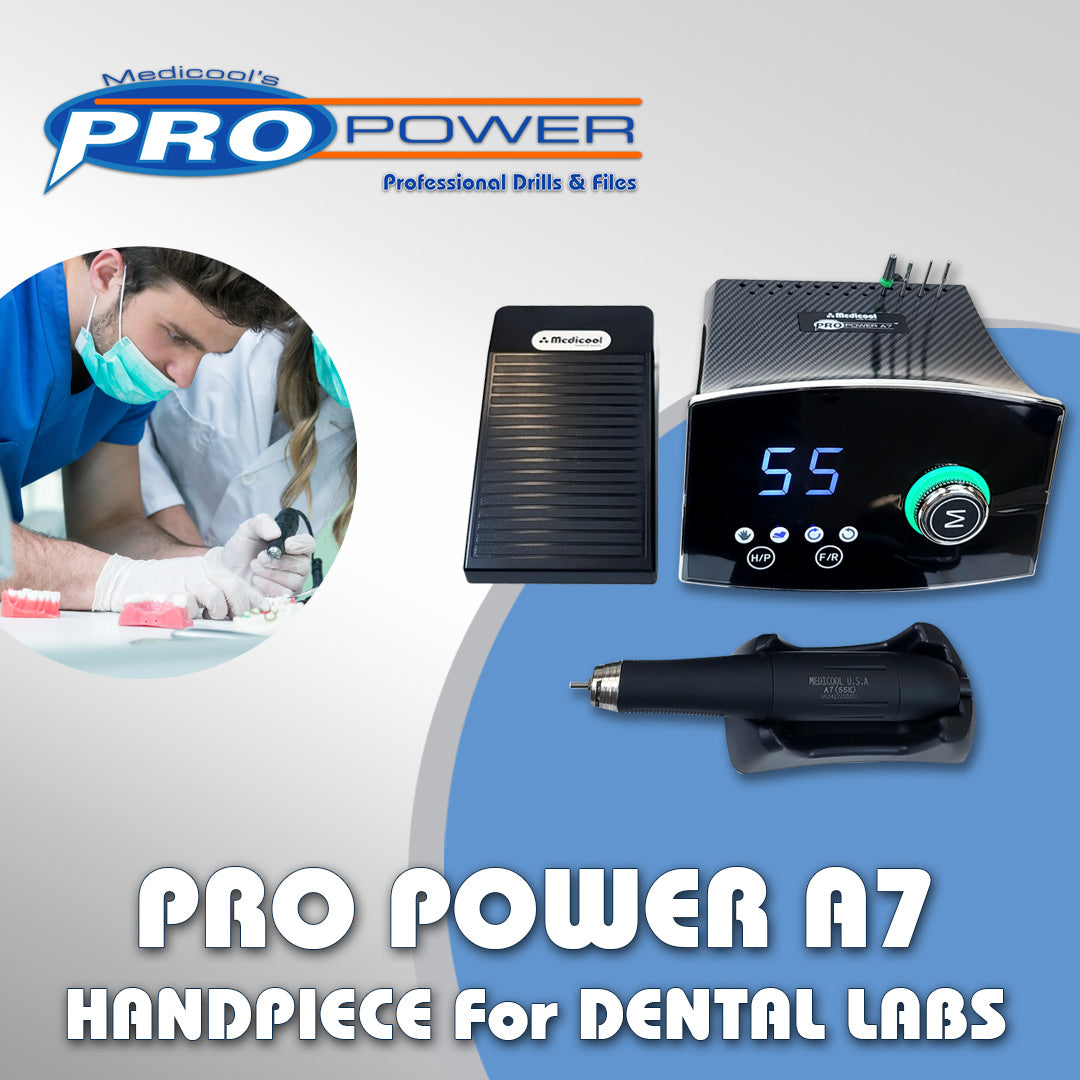 Pro Power® A7 Micromotor Handpiece for Dental Labs