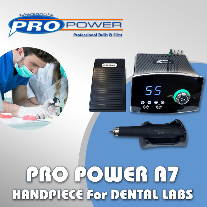 Pro Power® A7 Micromotor Handpiece for Dental Labs