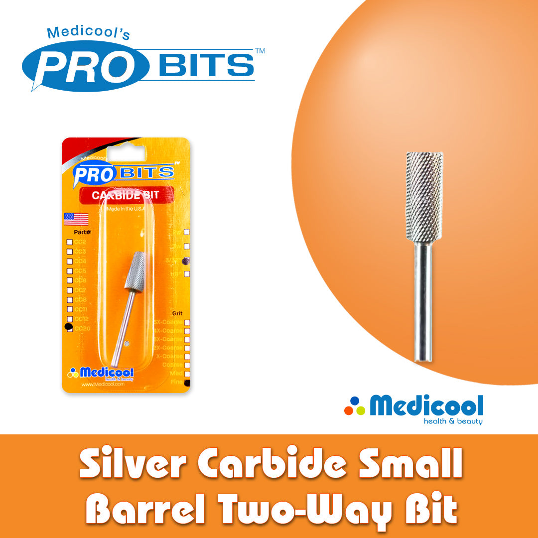 Silver Carbide Small Barrel Two-Way Bits for Nails