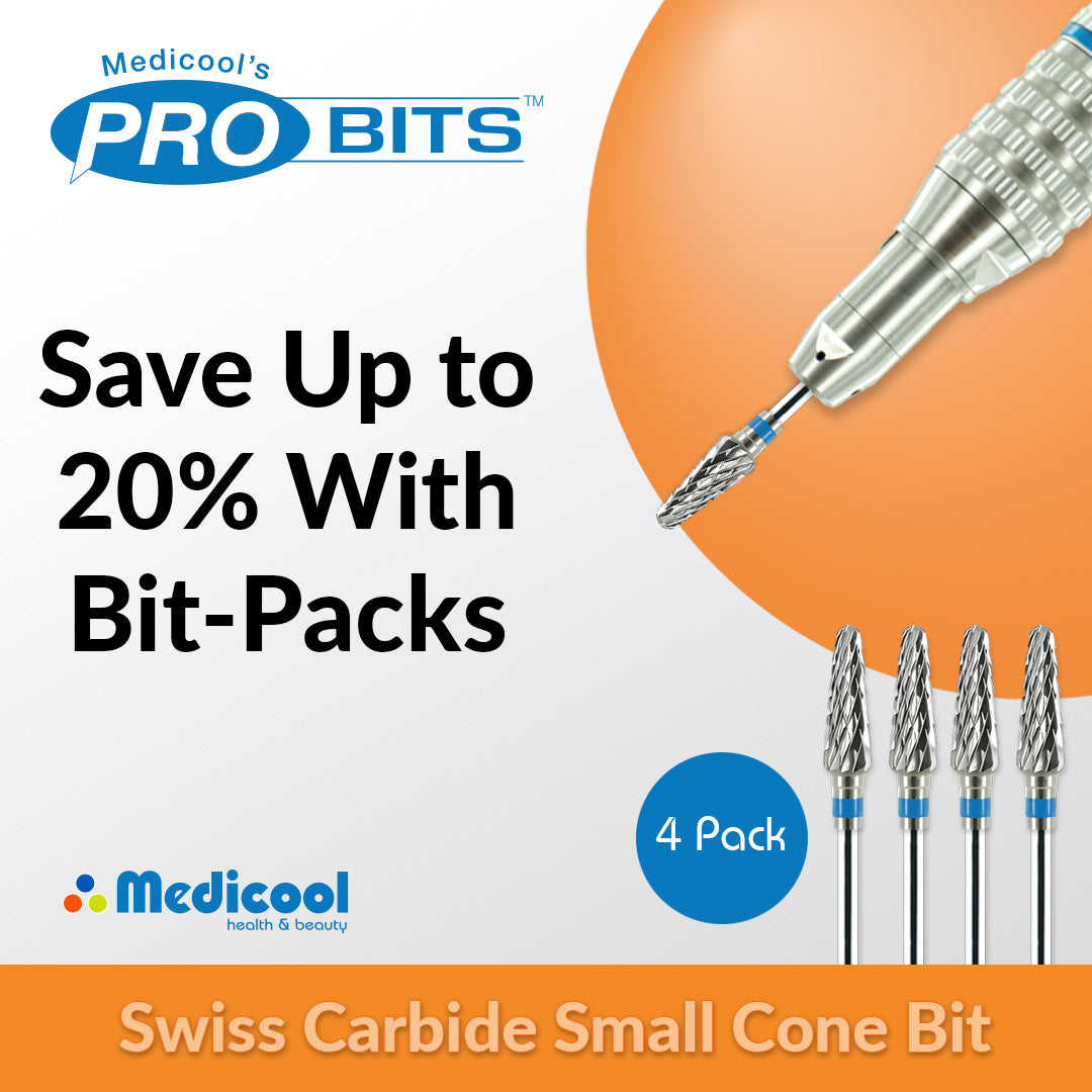 Swiss Carbide Small Cone Bit for Nails - Medicool