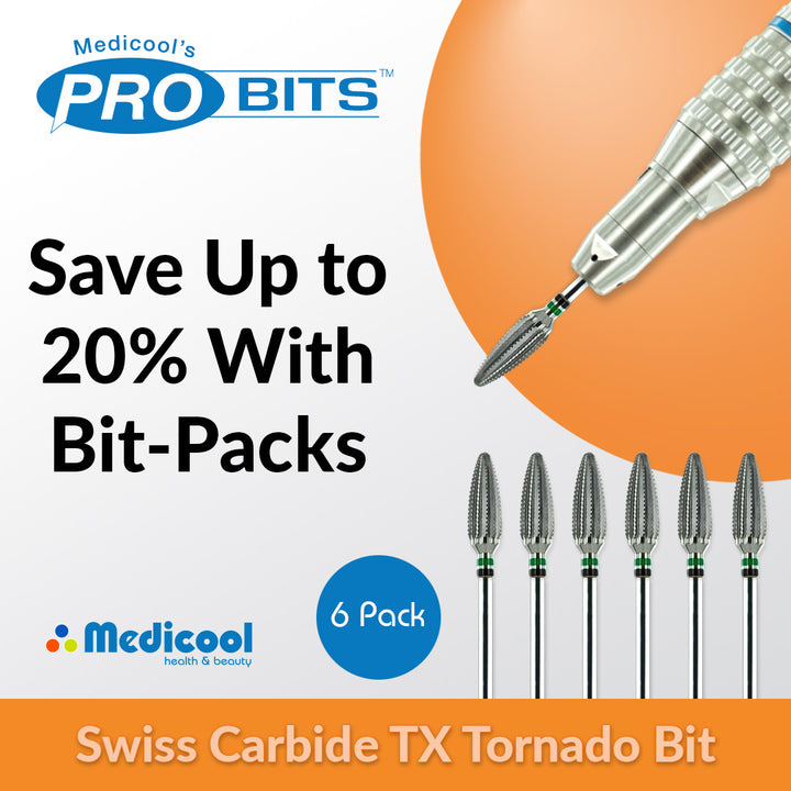 Swiss Carbide TX Tornado -CC50- for Nails - Medicool