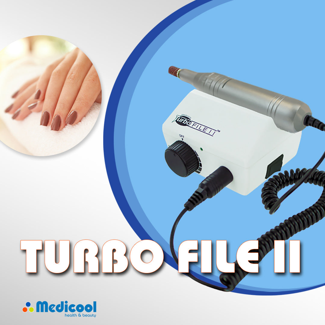 Medicool TurboFile II Electric Nail File -White - Medicool