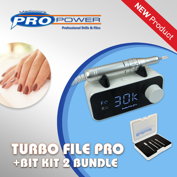 Medicool Turbo File Pro + Bit Kit 2 | New Model