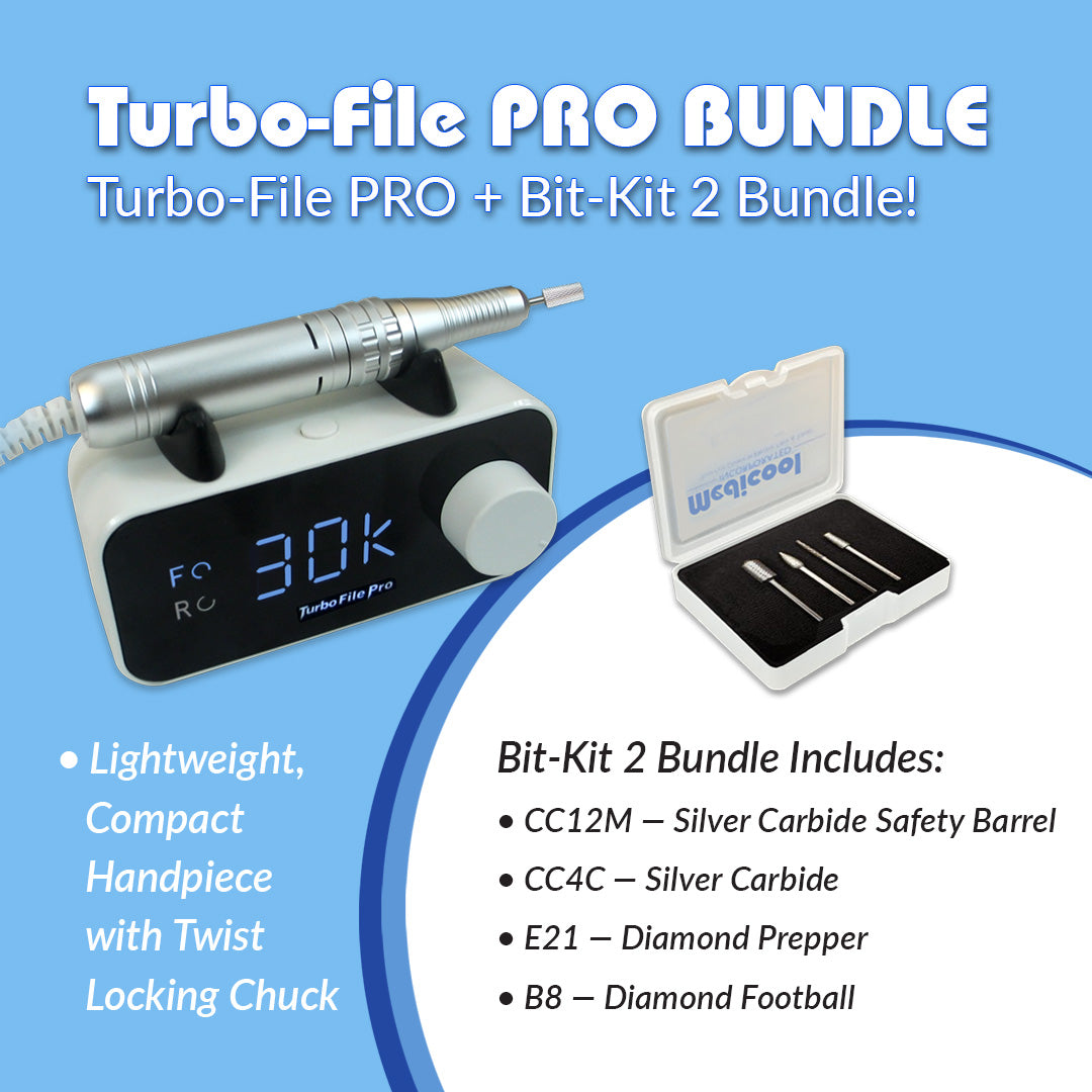 Medicool Turbo File Pro + Bit Kit 2 | New Model