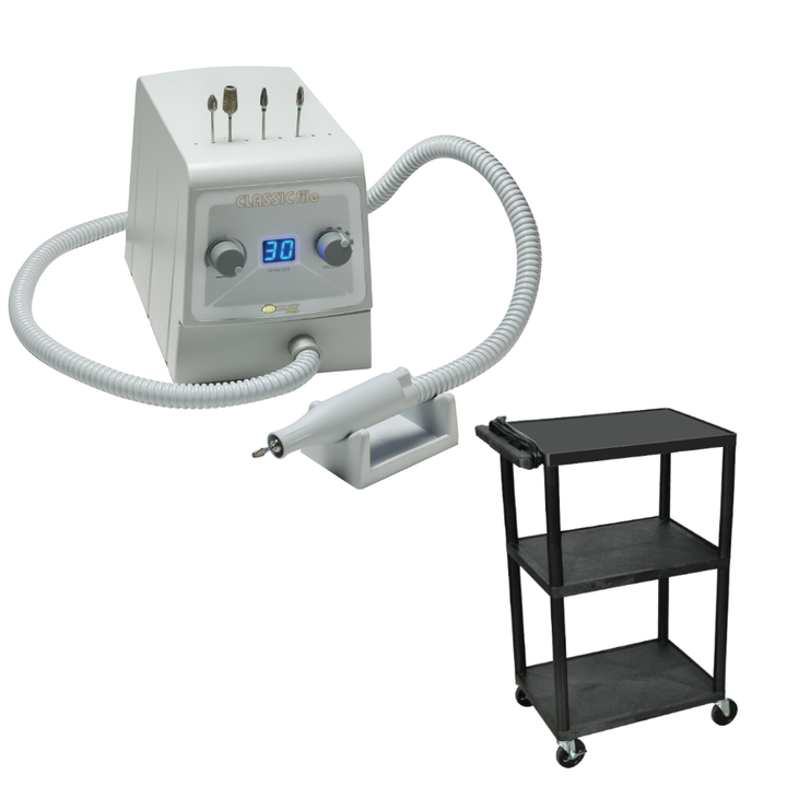 Pro Vac File® Classic and Podiatry Cart Bundle - Medicool