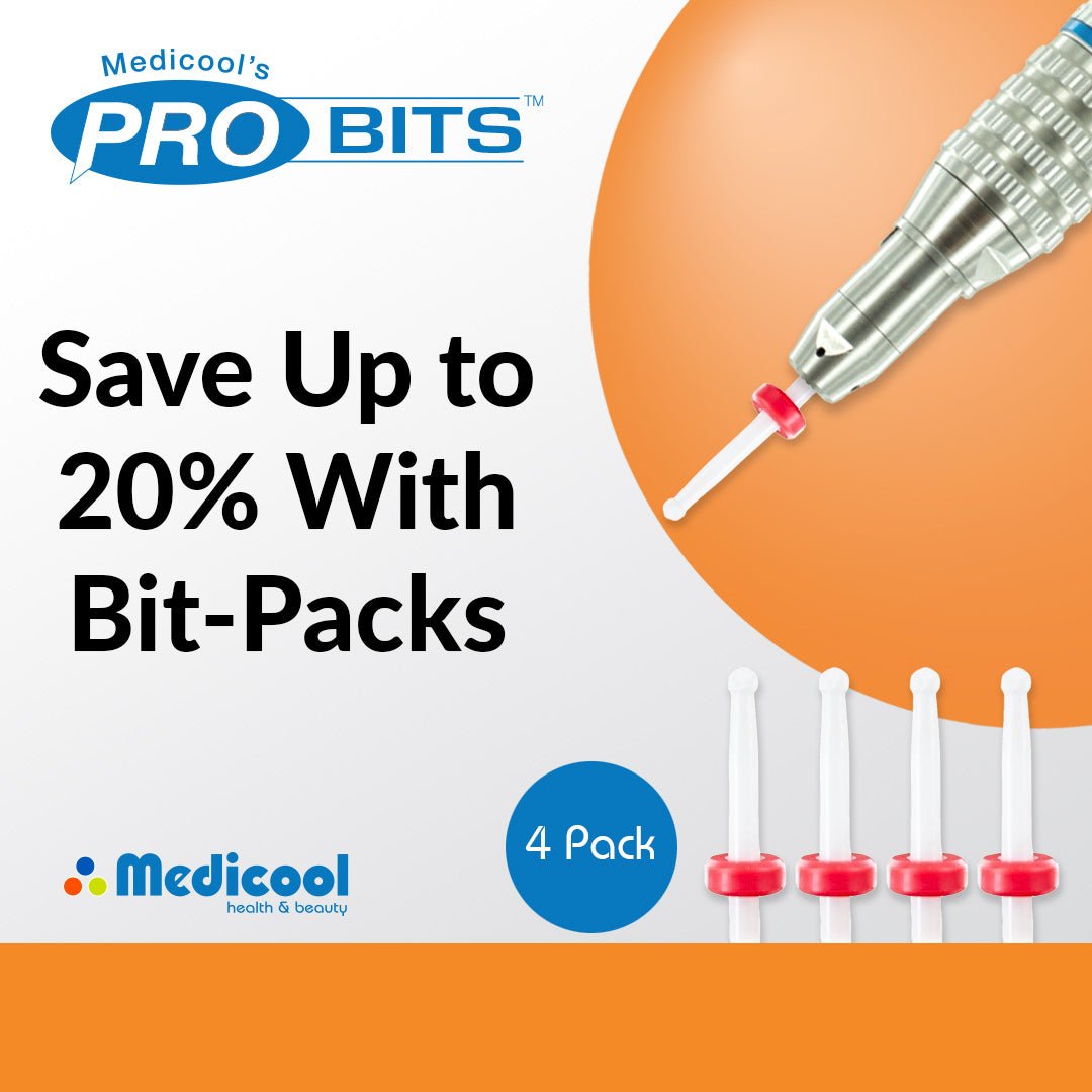 Ceramic Ball Bit - CC19F - for Nails - Medicool