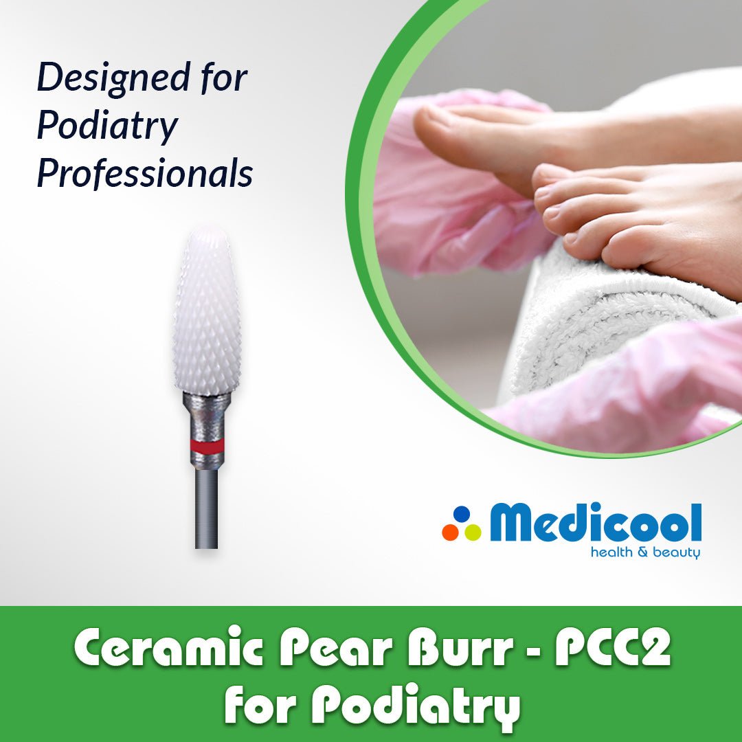 Ceramic Pear -PCC2 for Podiatry - Medicool