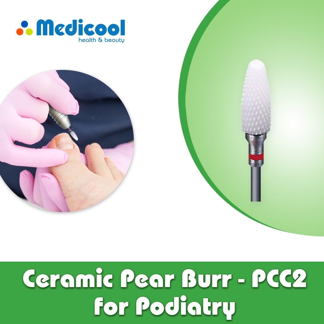 Ceramic Pear -PCC2 for Podiatry - Medicool