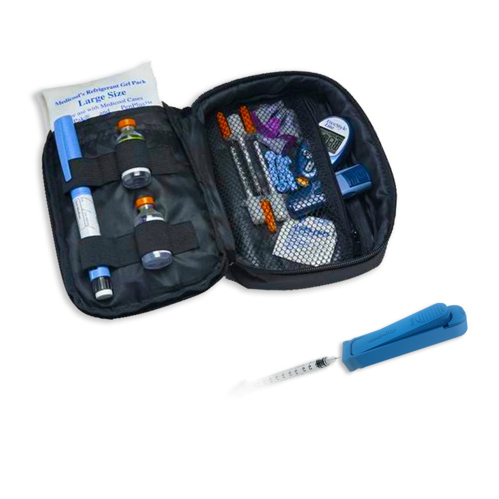 Daily Diabetic Organizer® Case and Mediclip - Medicool