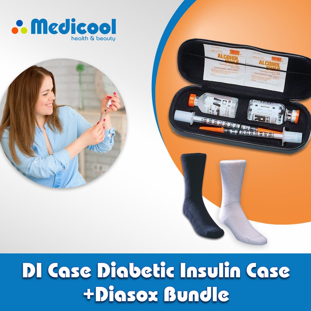 D.I. Case Black and Diasox Bundle - Medicool