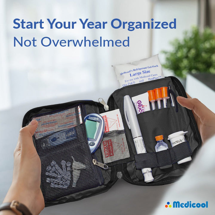 Dia - Pak Classic - Diabetes Supply Organizer - Medicool