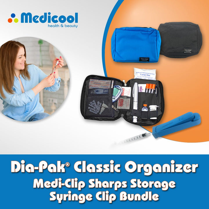 Dia - Pak® Classic Insulin Carrying Case and Medi - Clip - Medicool
