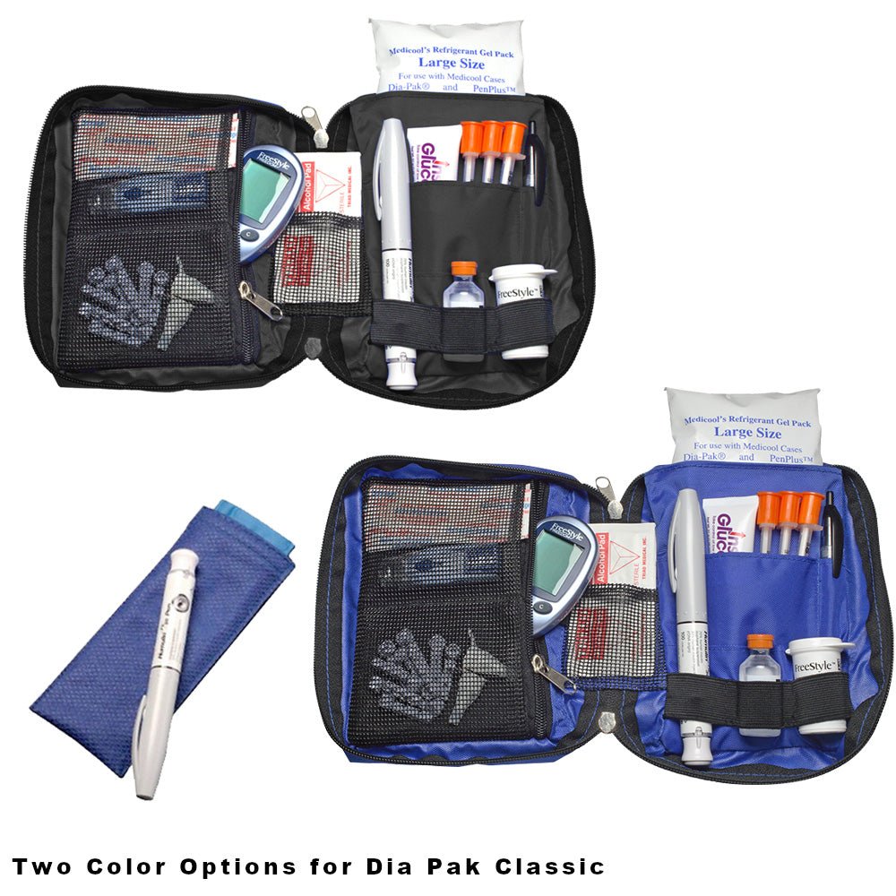 Dia - Pak® Classic Organizer+Poucho® Single Pen Bundles - Medicool
