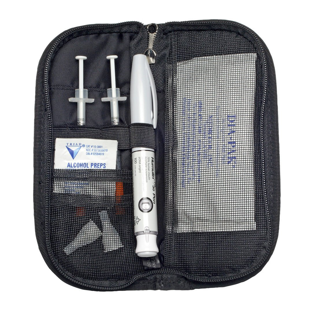 Dia - Pak® Daymate Insulin Carrying Case and Euro Comfort Diabetic Socks - Medicool