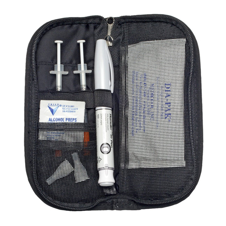 Dia - Pak® Daymate Insulin Carrying Case and Euro Comfort Diabetic Socks - Medicool